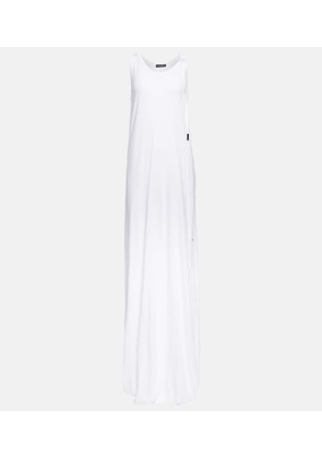 Ann Demeulemeester Fernande flared cotton gown