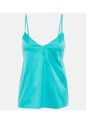 Max Mara Regalo cotton-blend poplin top