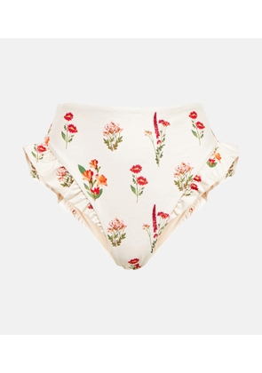 Agua by Agua Bendita Jengibre Oasis floral bikini bottoms