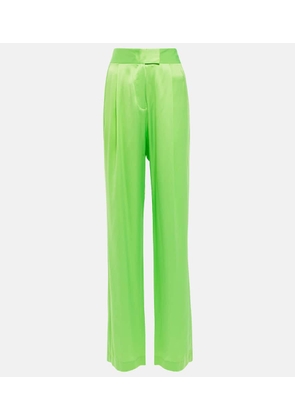 The Sei High-rise wide-leg silk satin pants