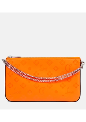 Christian Louboutin Loubila printed leather clutch