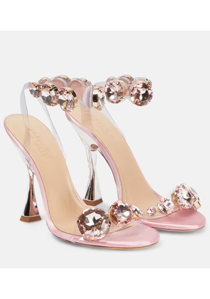 Giambattista Valli Diamond Clash embellished sandals