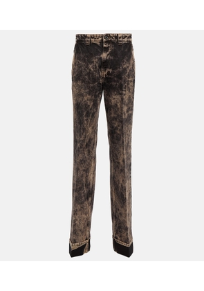 Miu Miu Low-rise straight jeans