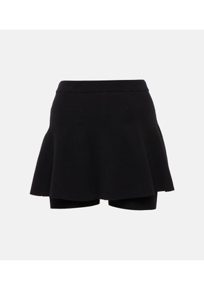 Live The Process Alba ribbed-knit skort