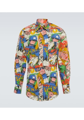ERL Printed cotton shirt