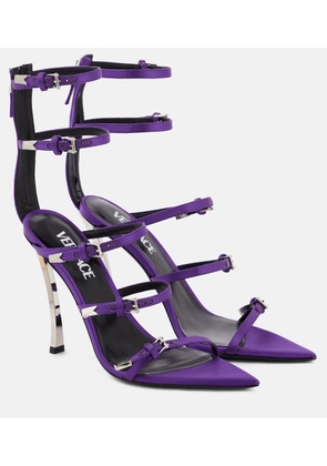 Versace Pin-Point leather sandals