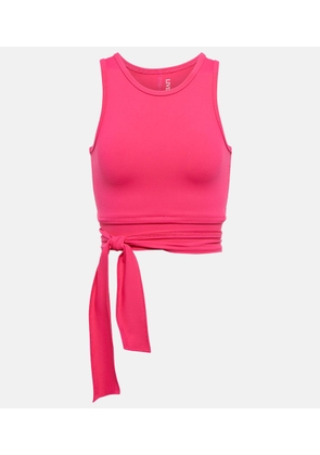 Live The Process Ballet wrap top