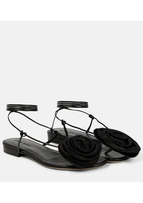 Magda Butrym Applique leather sandals