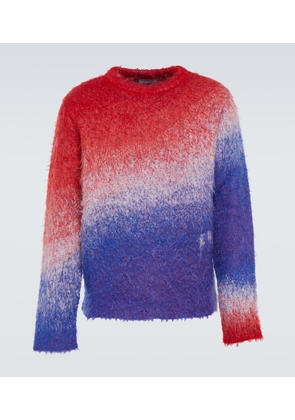 ERL Gradient mohair-blend sweater