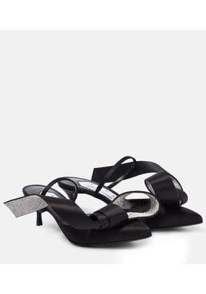 Area x Sergio Rossi Marquise crystal-embellished sandals