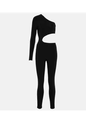 Norma Kamali Shane asymmetric catsuit