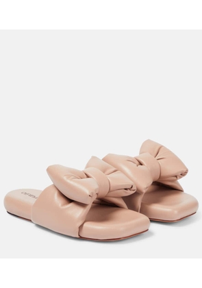 Off-White Padded nappa slippers