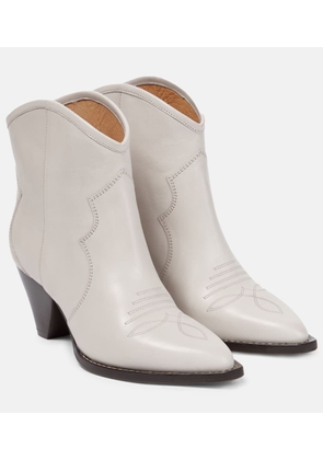 Isabel Marant Darizo leather cowboy boots