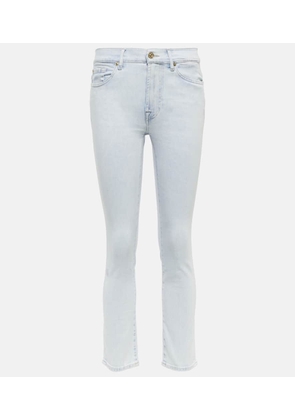 7 For All Mankind Roxanne mid-rise slim jeans