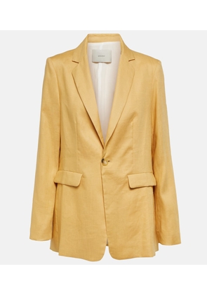 Asceno Azores linen blazer