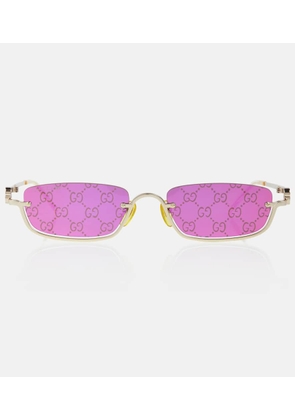 Gucci GG rectangular sunglasses