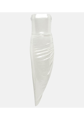 Norma Kamali Asymmetric midi dress