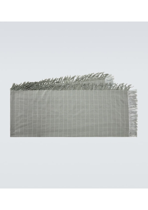 Undercover Checked scarf