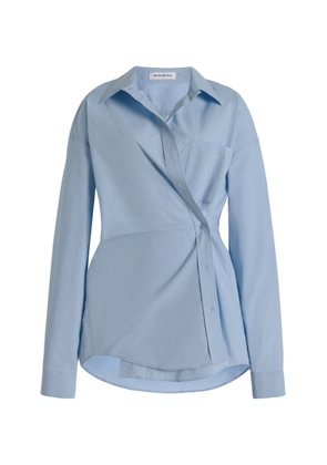 The Frankie Shop Ornella Button-Up Cotton Shirt - Moda Operandi