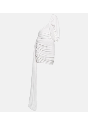 Rick Owens One-shoulder draped minidress