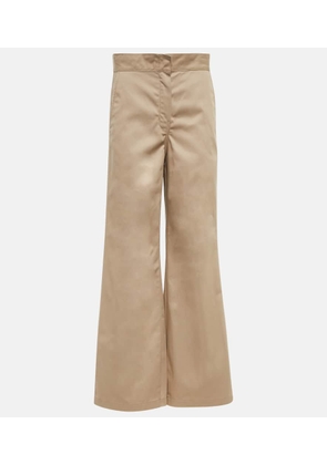 Palm Angels Low-rise wide-leg pants