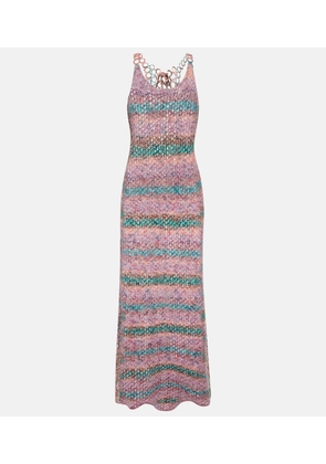 Chloe Halterneck maxi dress