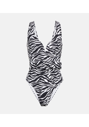 Alexandra Miro Kiki V-neck swimsuit