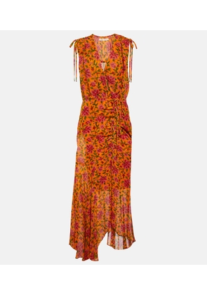 Veronica Beard Dovima silk midi dress