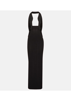 Christopher Esber Jersey halterneck maxi dress