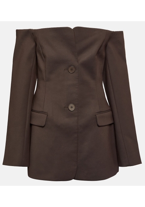 SIR Sandrine off-shoulder blazer dress