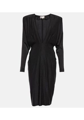 Alexandre Vauthier Satin midi dress