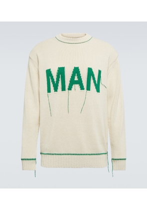 Junya Watanabe Junya Watanabe MAN jacquard silk sweater