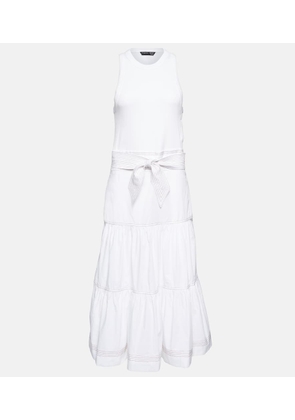 Veronica Beard Austyn cotton-blend midi dress