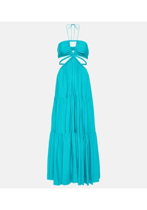 Simkhai Laurel halterneck cutout maxi dress