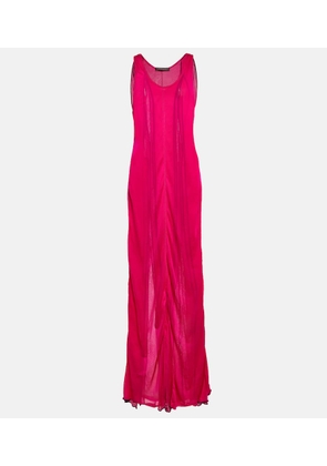 Y/Project Chiffon maxi dress