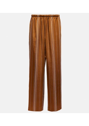 Vince High-rise striped pants