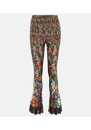Sacai High-rise floral pants