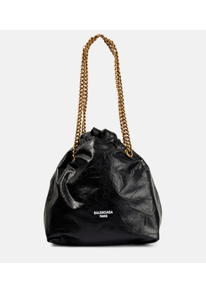 Balenciaga Crush Small leather tote bag