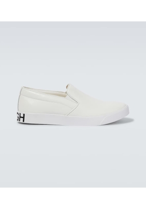 Comme des Garcons Homme Slip-on leather sneakers