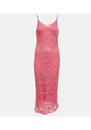 Tom Ford Openwork knit maxi dress