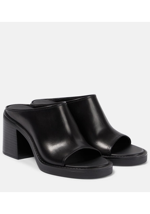 Miu Miu Leather mules