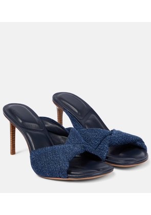 Jacquemus Les Mules Bagnu denim mules