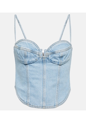Magda Butrym Denim bustier