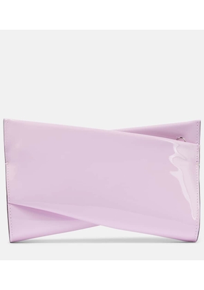 Christian Louboutin Loubitwist Small patent leather clutch