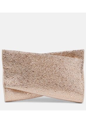 Christian Louboutin Loubitwist Small embellished clutch