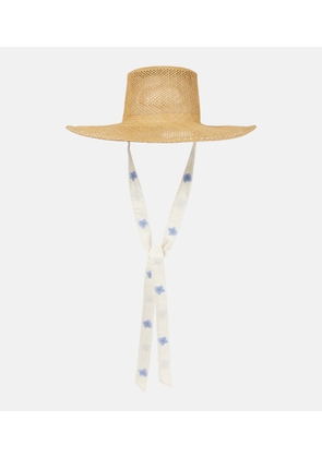 Agua by Agua Bendita Raffia sun hat