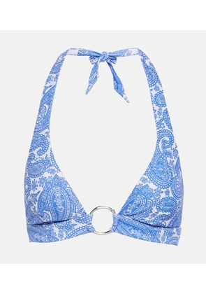 Heidi Klein Cap Mala halterneck bikini top