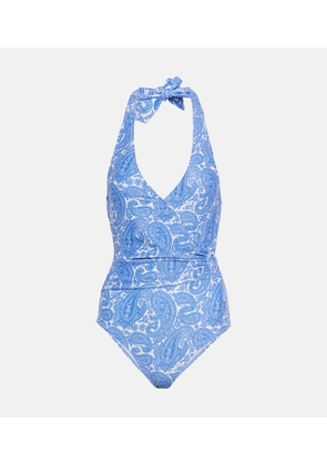 Heidi Klein Cap Mala printed swimsuit