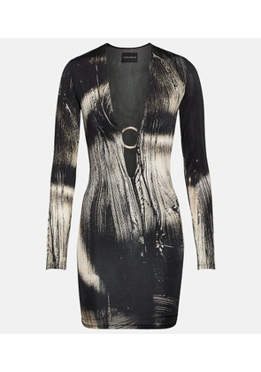 Louisa Ballou Helios printed minidress