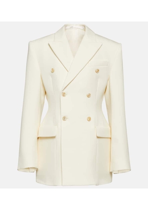 Wardrobe.NYC Contour double-breasted wool blazer
